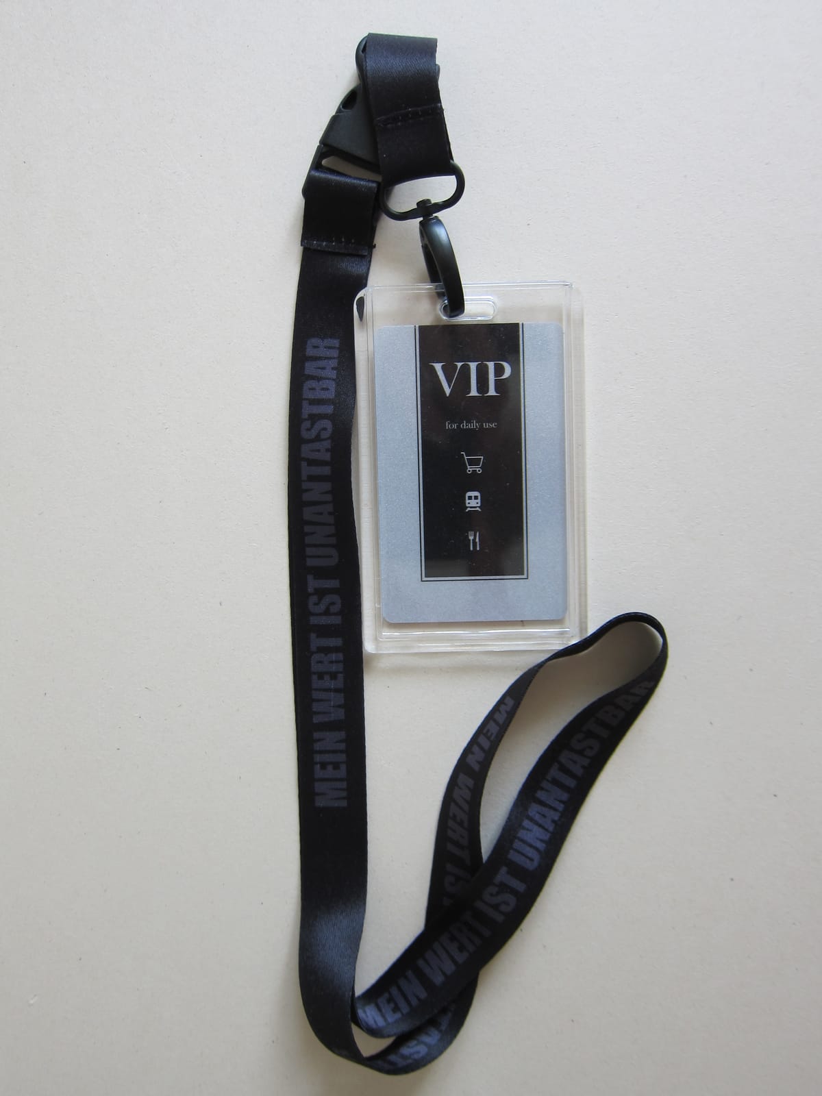 VIP-Ausweis für den Alltag